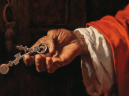 As chaves que Jesus tomou do diabo